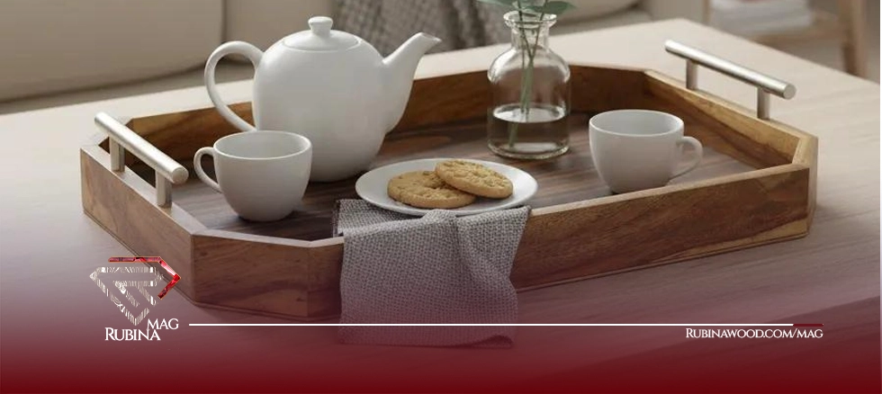 چیدیمان میز پذیرایی شیک