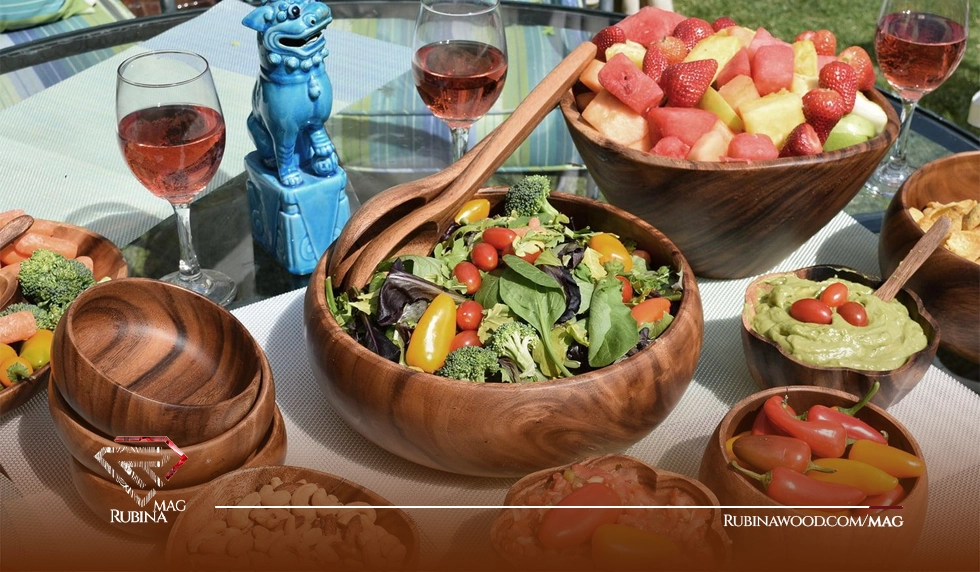 ظروف چوبی روبینا
