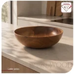 کاسه بزرگ چوبی دست ساز