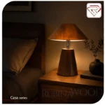 آباژور شارژی رومیزی طرح سامورایی