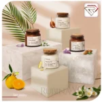 شمع جار معطر کوچک - تصویر 2