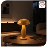 آباژور شارژی رومیزی طرح کلاهک