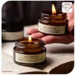 شمع جار معطر کوچک - تصویر 5