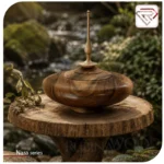 شکلات خوری چوبی بیضی