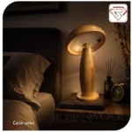 آباژور شارژی رومیزی طرح کلاهک