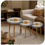میز عسلی سه تیکه لوتوس مدل آلما