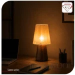 آباژور رومیزی چوبی مدل چوبین